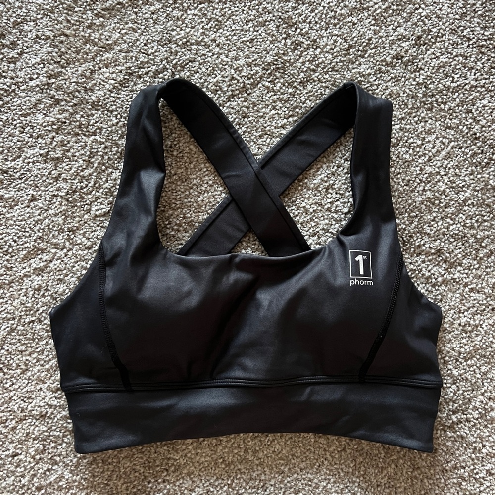 Black Sports Bra